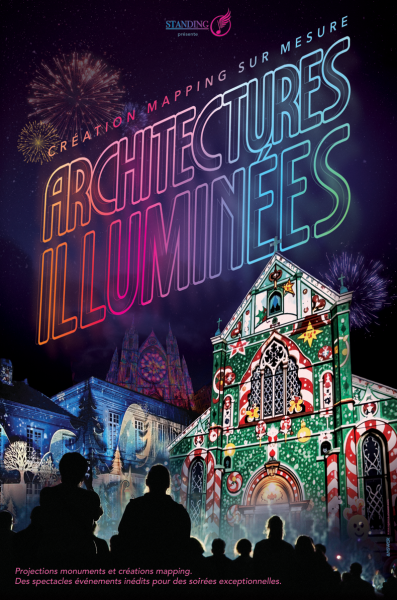 ARCHITECTURES ILLUMINEES - Mapping vidéo